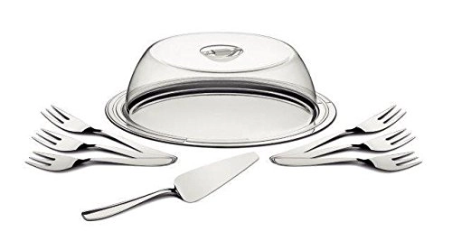Kit para Torta Tramontina Ciclo em Aço Inox 9 Peças