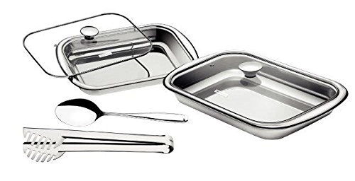 Jogo de Aço Inox P/ Assar e Servir 4 Peças 64310150 Tramontina