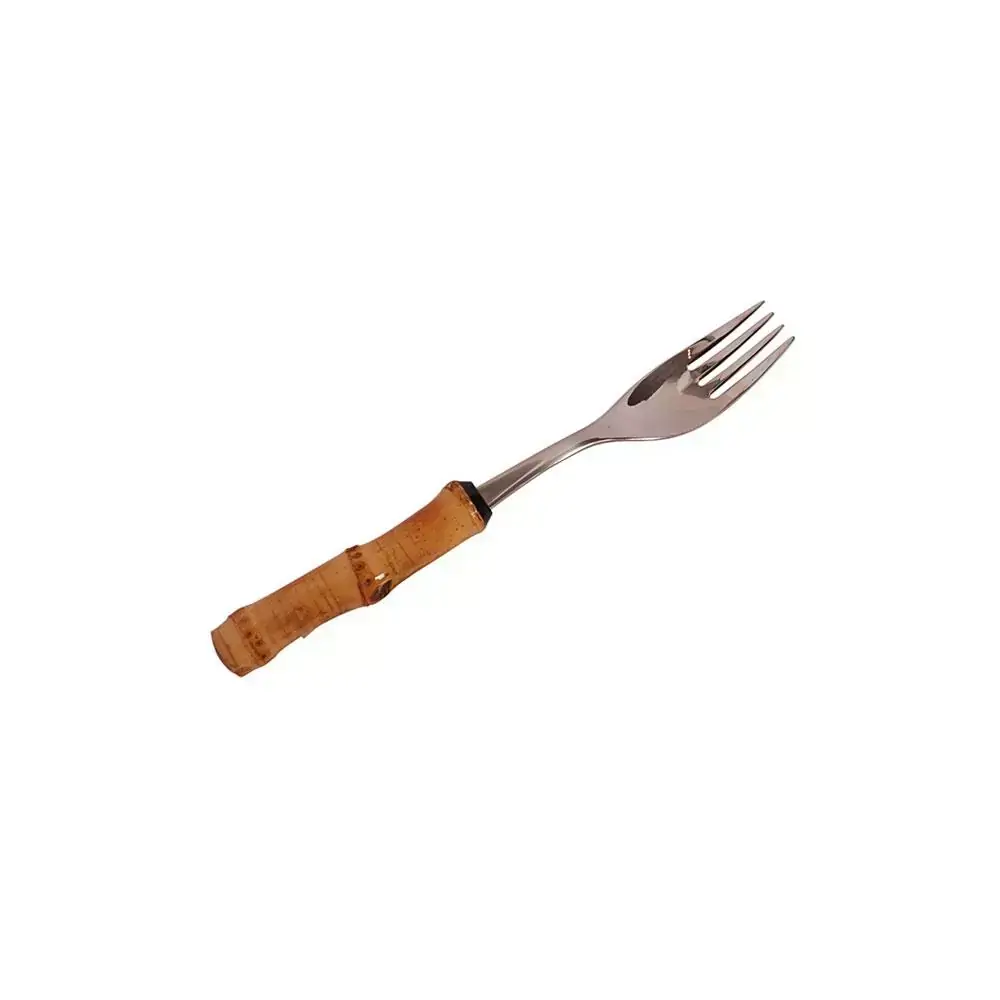 Garfo de Mesa com Cabo em Bambu GMA Talheres - Cada