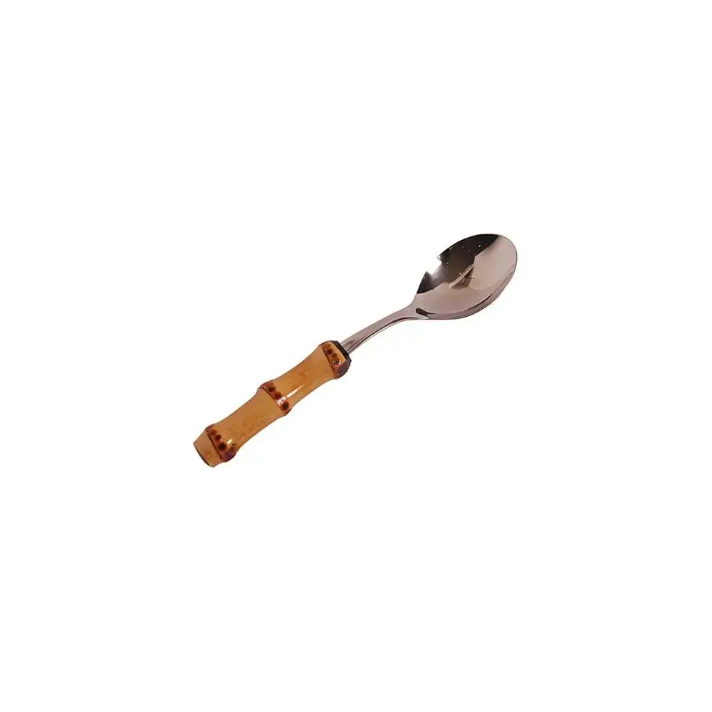 Colher de Sobremesa com Cabo em Bambu GMA Talheres - Cada