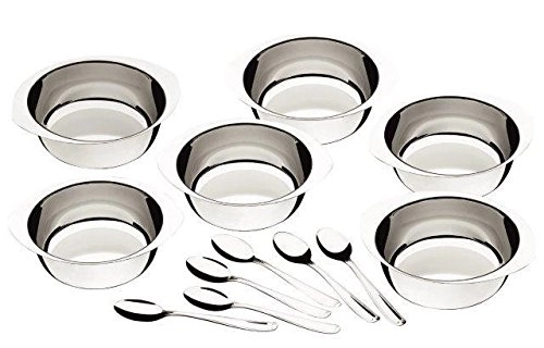 Kit para Sobremesa Tramontina Service em Aço Inox 12 Peças