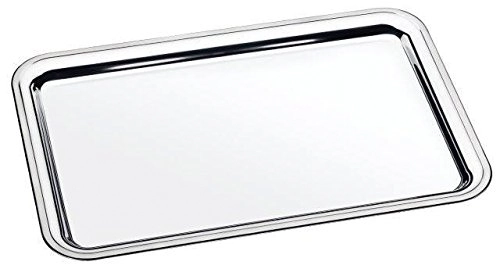 Bandeja Retangular Aço Inox 49 cm x 33 cm Tramontina