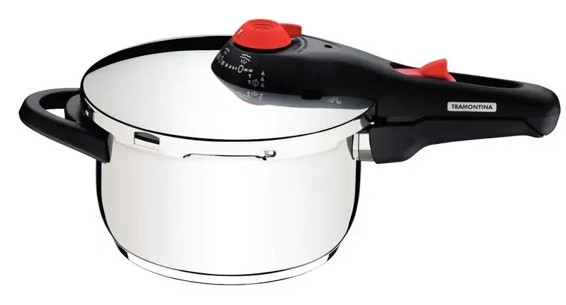 Panela de Pressao Solar ACO INOX 4.5L