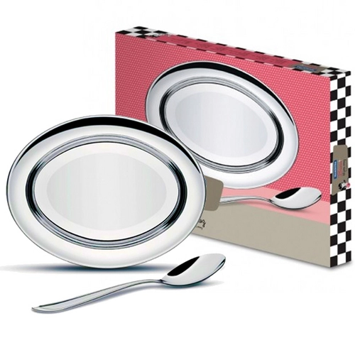 Jogo Inox Para Arroz 2 Peças Buena Tramontina