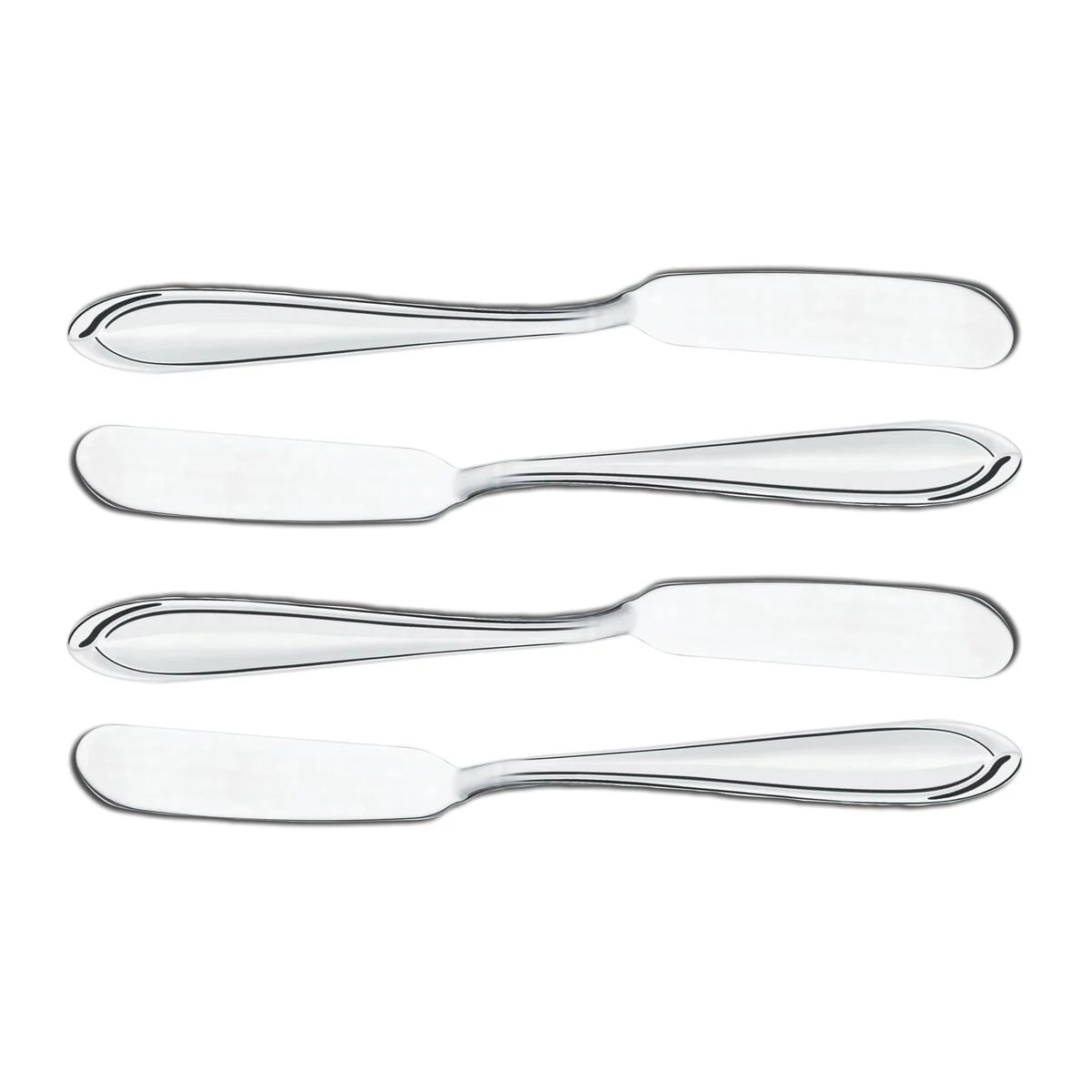 Conjunto Espátulas Para Manteiga 4 Peças