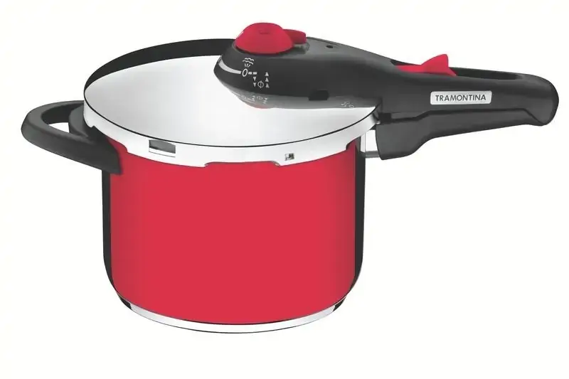 Panela Pressao Aco Inox 6l Solar