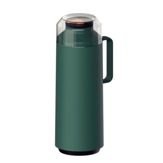 Garrafa Térmica Tramontina Exata Verde Ampola de Vidro 1L