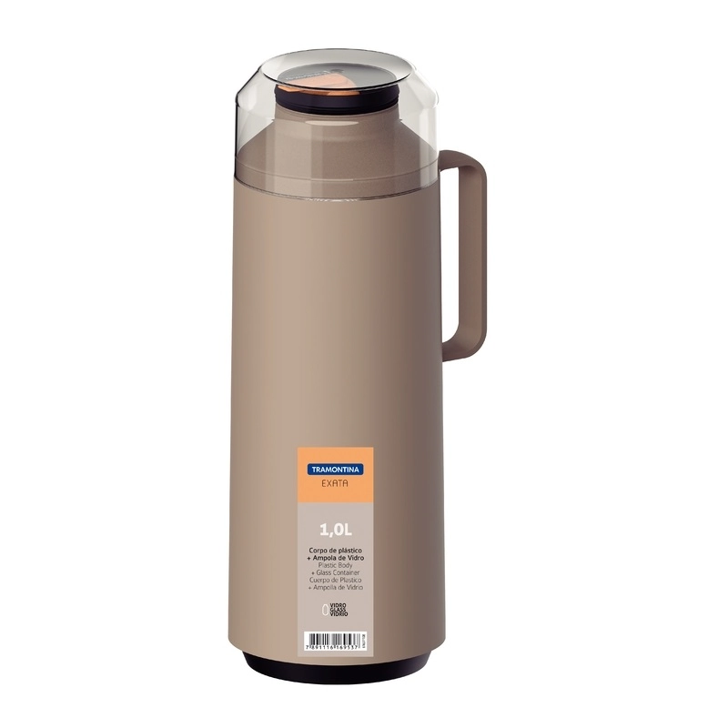 GARRAFA TERMICA 1L BEGE EXATA