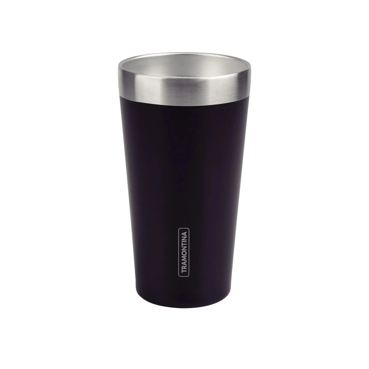 Copo Term Inox Pto S/tampa Tramontina 420ml