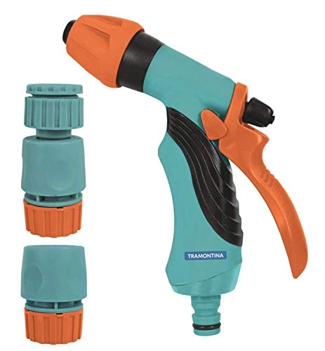 Kit para Irrigação 4 Peças Tramontina Verde/Laranja