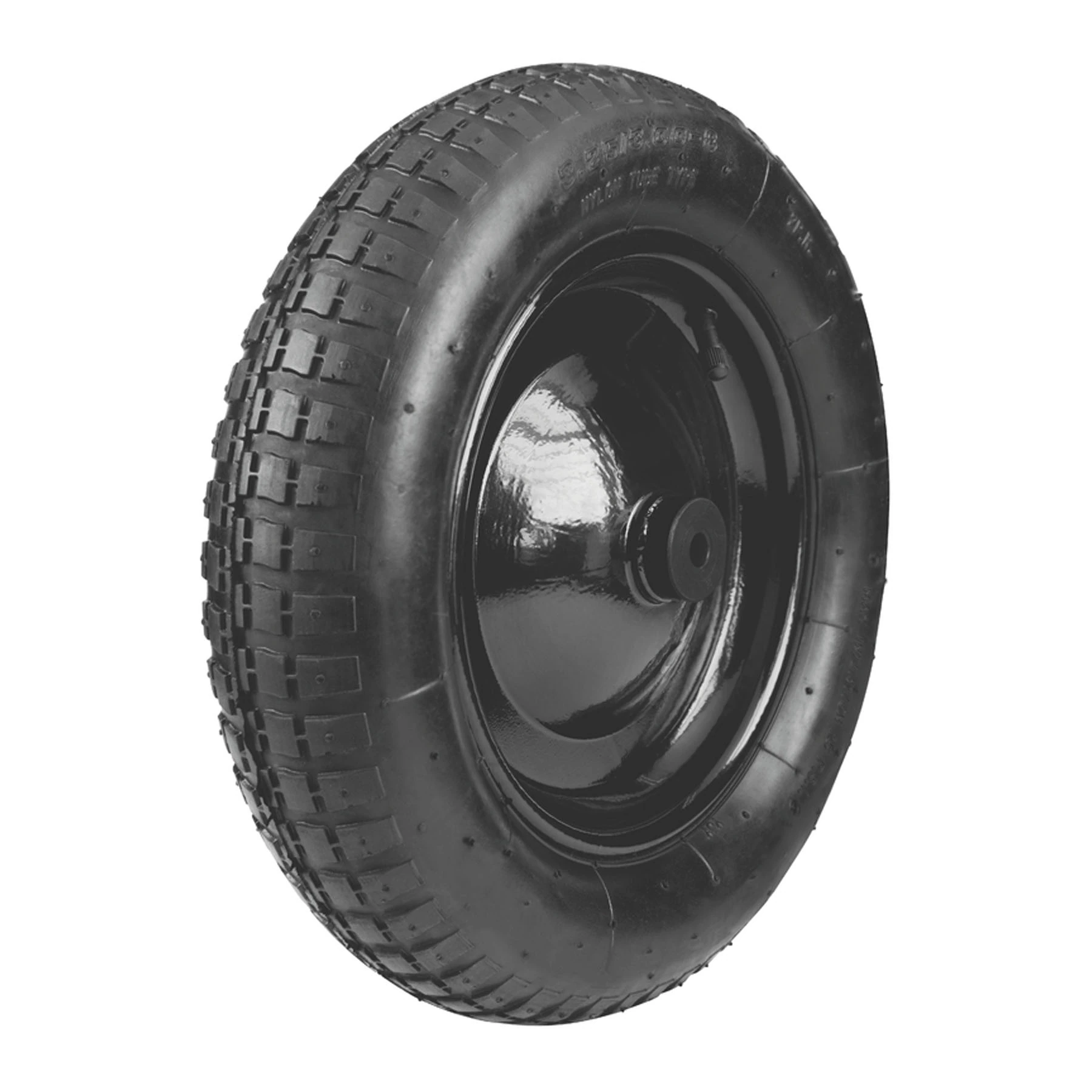 Roda e Pneu com Câmara Aro 3.25/8" Bucha Plástica Tramontina