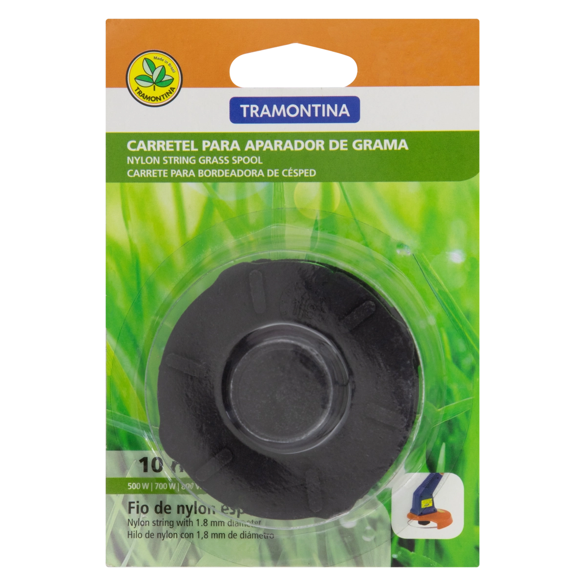Carretel Para Aparador De Grama Nylon Tramontina 1,8mm X 10m