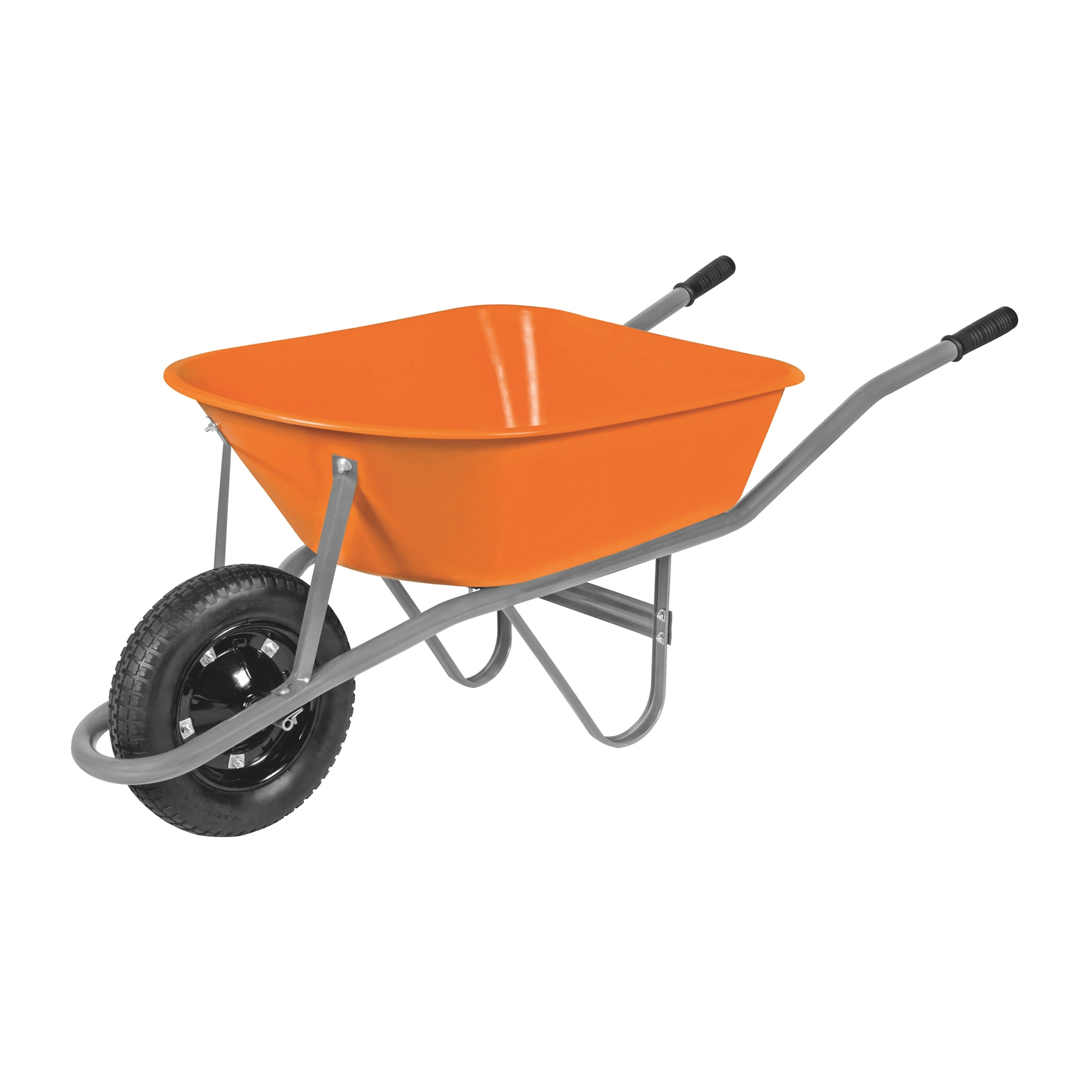 Carrinho de Mão 55L até 100kg Caçamba Plástica Funda Tramontina