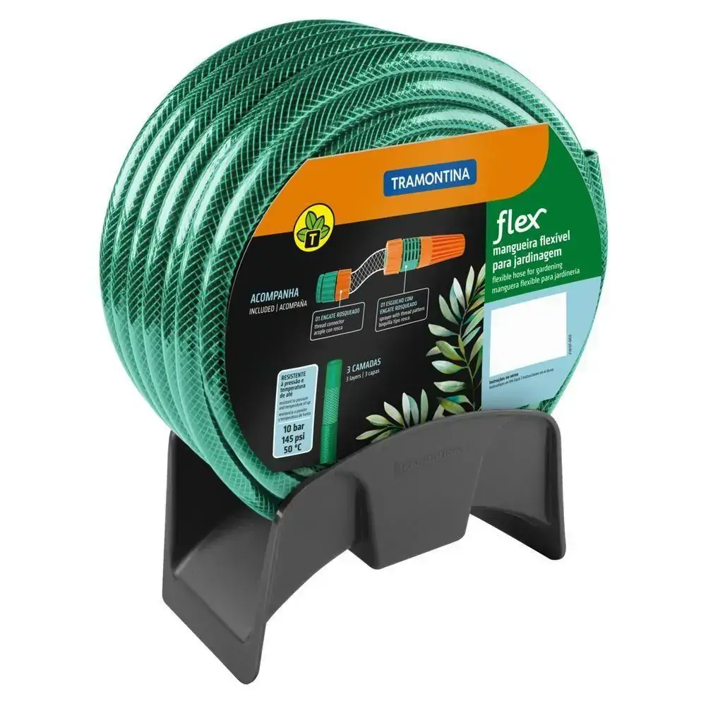 Mangueira Para Jardim Com Suporte E Engate TRAMONTINA 20m