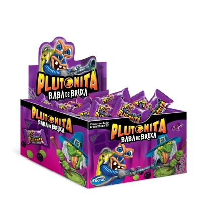 Chicle Plutonita Arcor Baba De Bruxa 40unidade