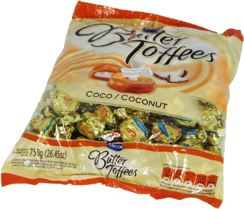 Caramelo Butter Toffees Arcor Coco