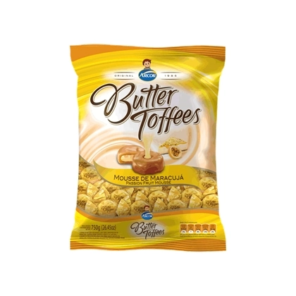 Caramelo Butter Toffees Arcor Mousse De Maracujá