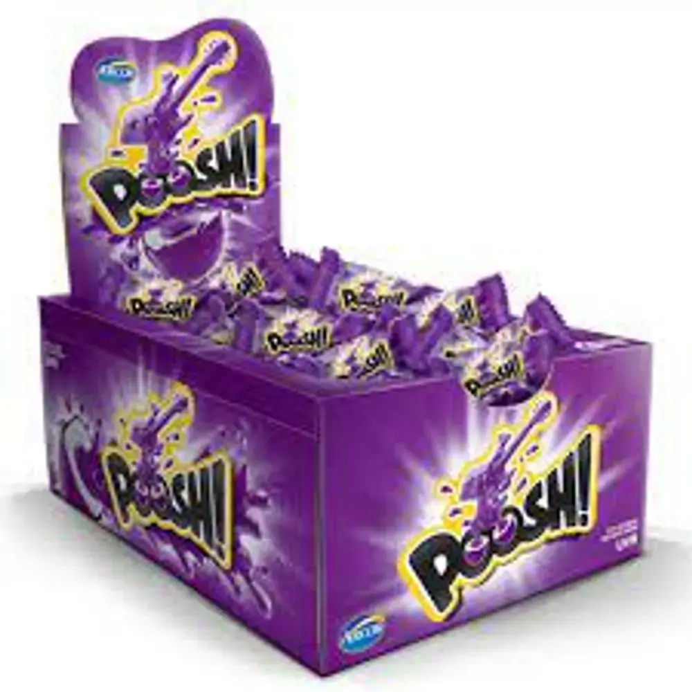 Chiclete Sabor Uva 200g Poosh
