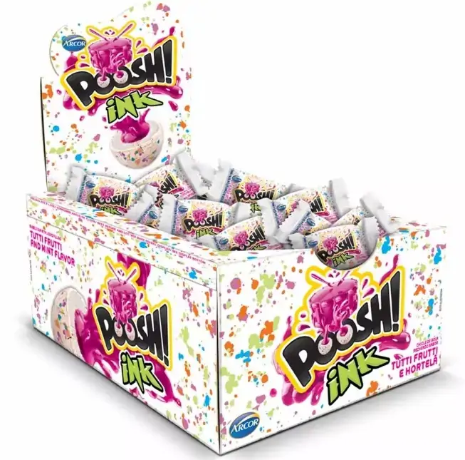 Chicle Poosh Tutti Frutti/menta