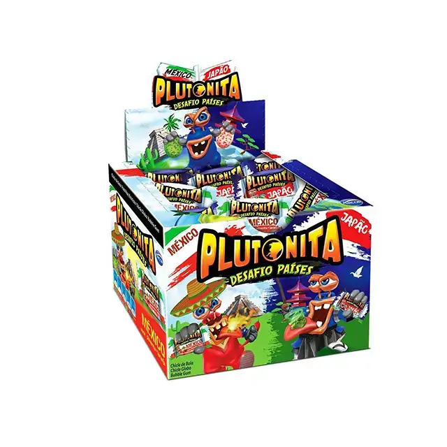 Chicle Arcor Plutonita Desafio Paises 180g