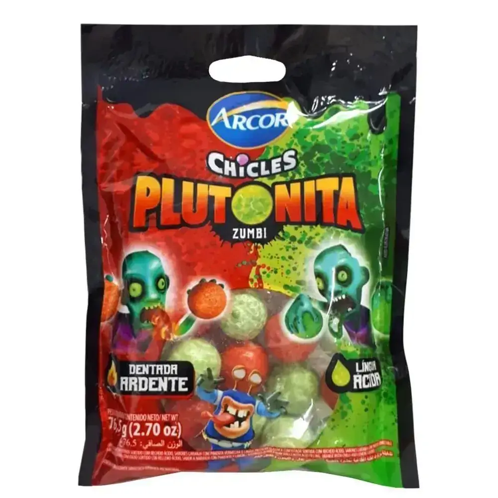 Chiclete Arcor Zumbi Sm 76,5g
