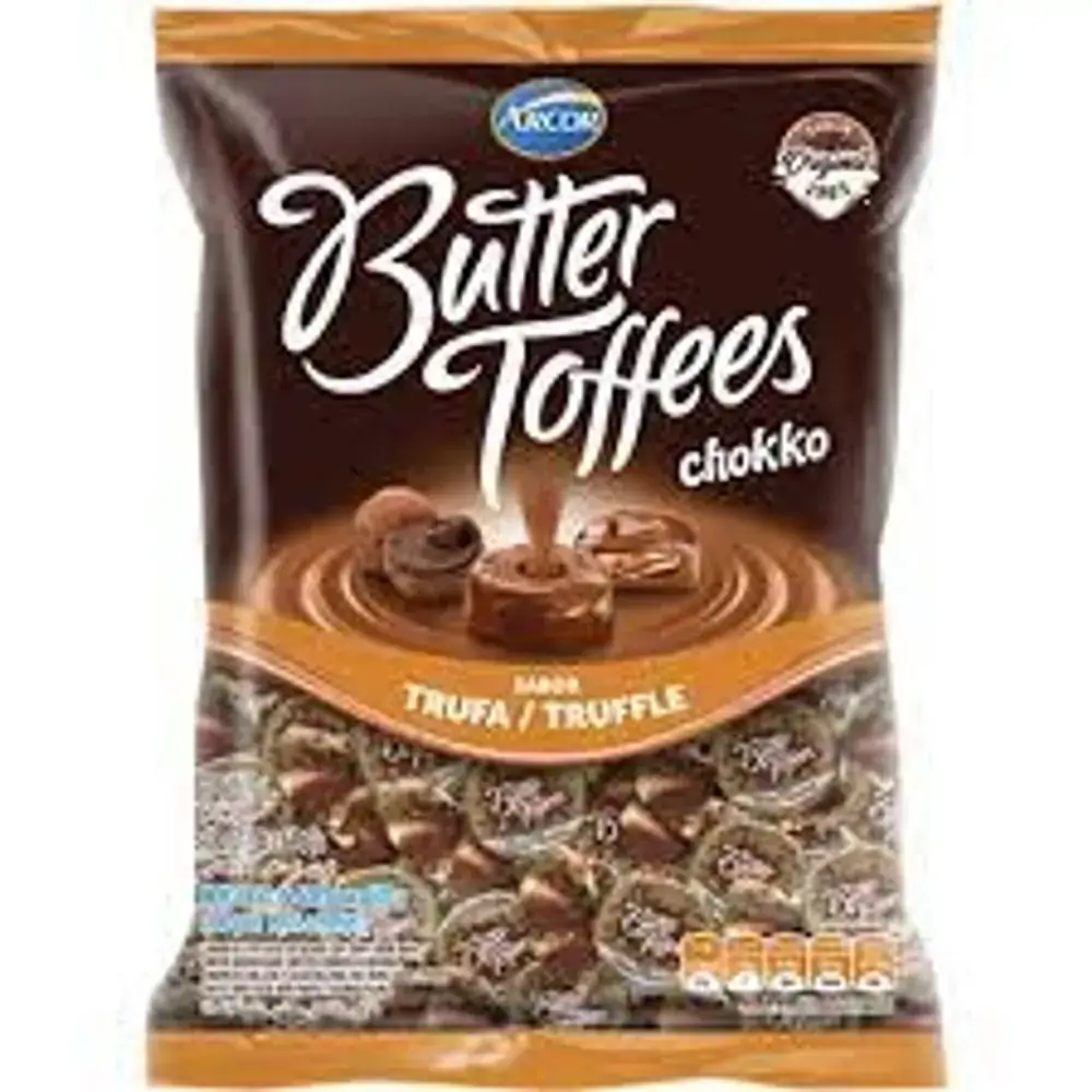 Bala Arcor Butt.toffees 500g Choc Trufa
