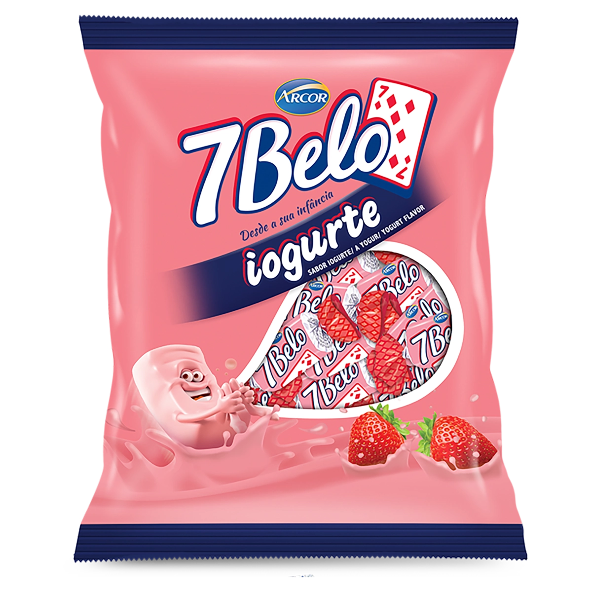 Bala Iogurte 7 Belo Pacote 100g