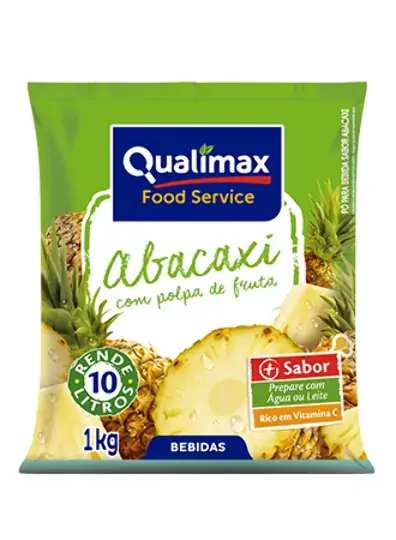 Loja Refresco Qualimax 1kg Abacaxi