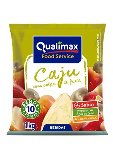 Loja Refresco Qualimax 1kg Caju