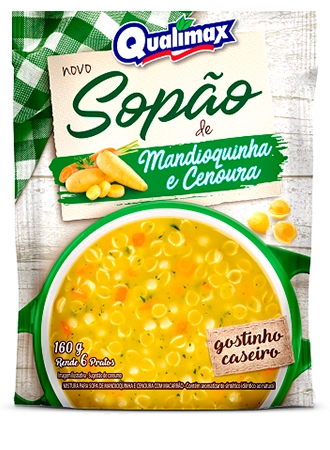 Sopao Qualimax 160g Mandioquinha/cenoura