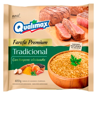 Farofa Mandi.qualimax Tradicional 400g