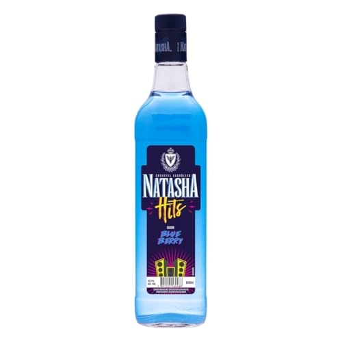 Coquetel Alcoólico Blueberry Natasha Hits Garrafa 900ml