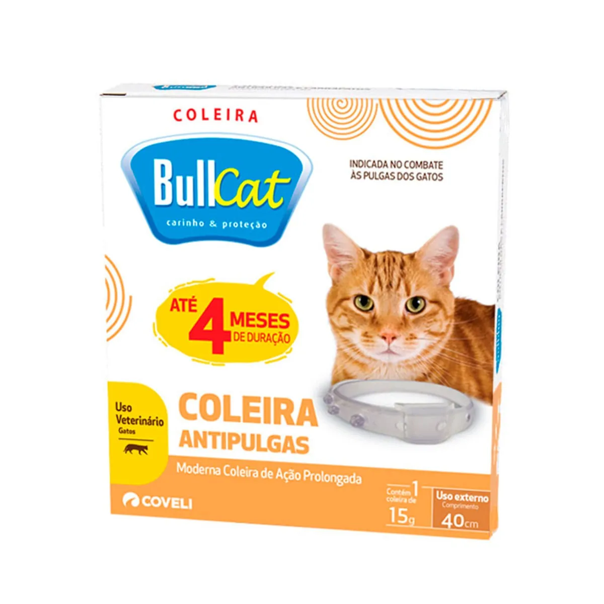 Coleira para Gatos BULCAT 15g