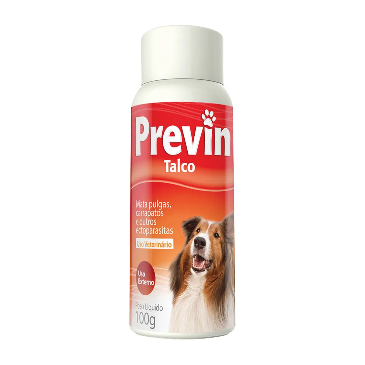 Talco para Cães PREVIN 100g