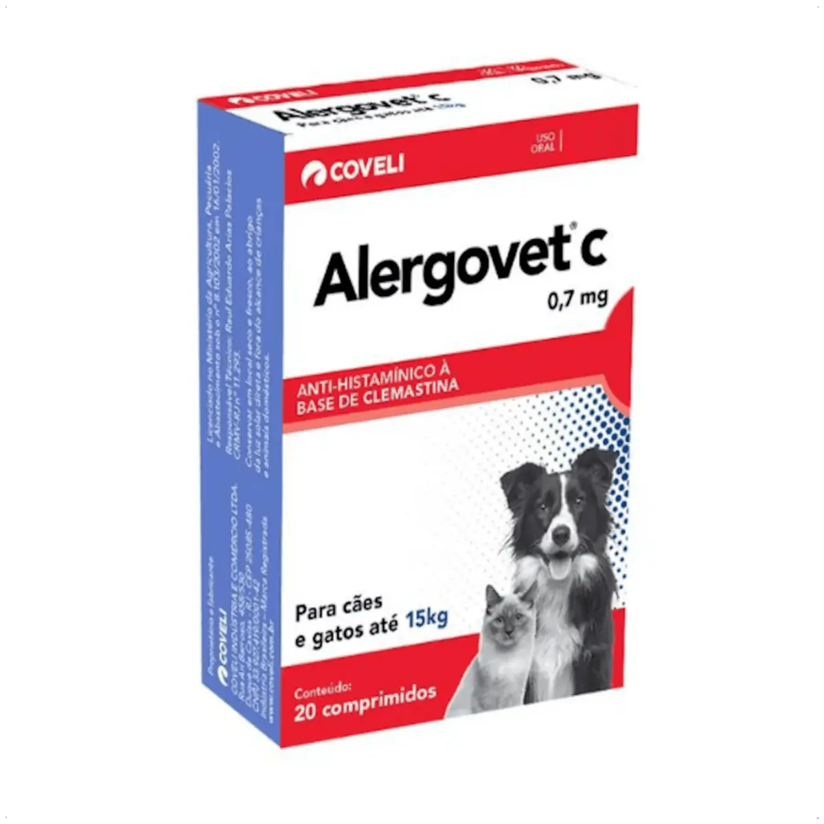 Alergovet 0,7 Mg
