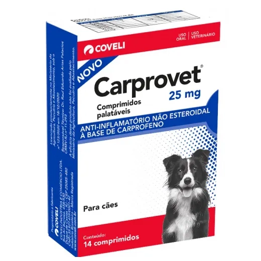 Carprovet Coveli 25mg 14comprimidos