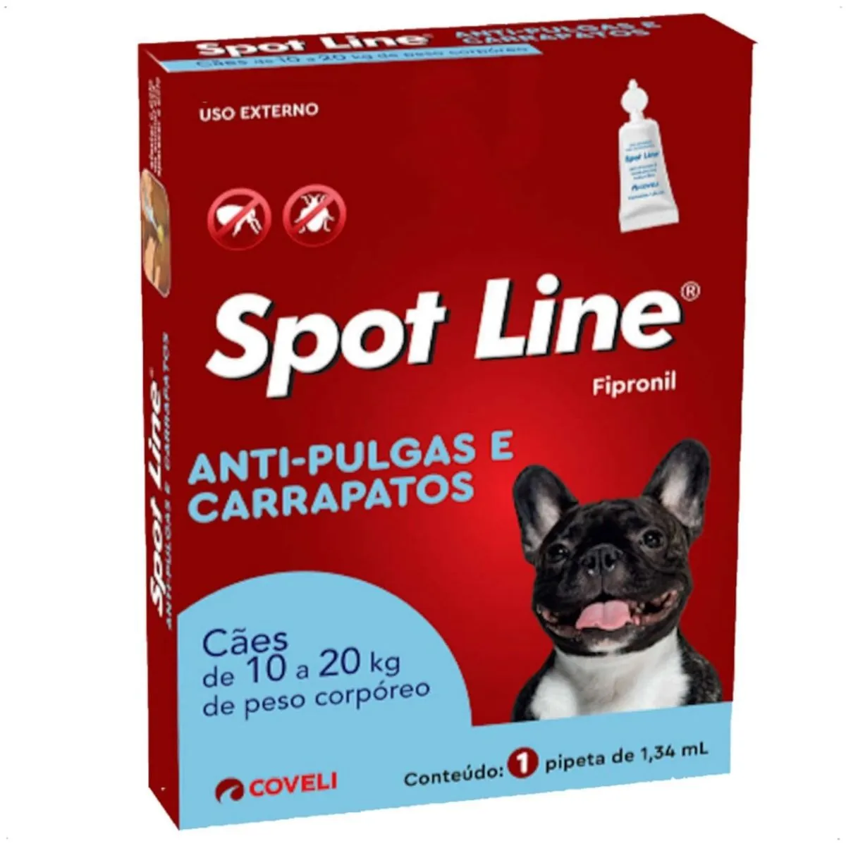 Antipulga Spot Line Pcaes 250ml