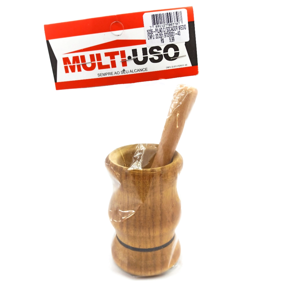 Pilao C/socador Multi Uso Medio