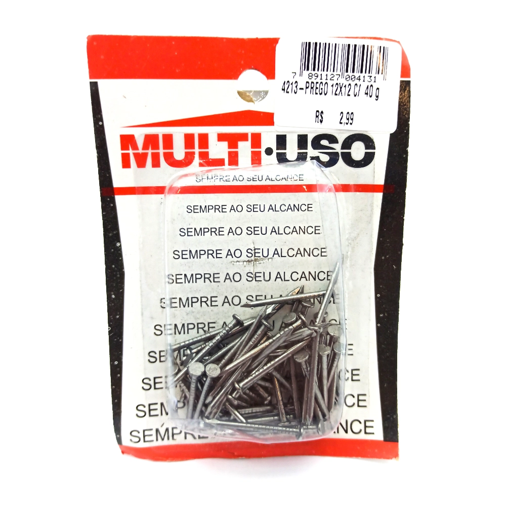 Prego Multi Uso 12x12 R 004213