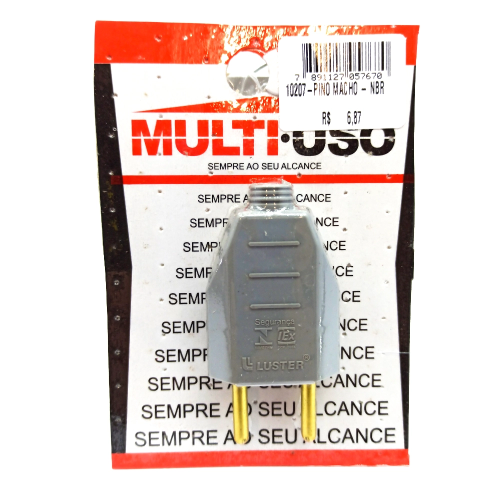 Pino Multi Uso Macho 120/250v R 010207