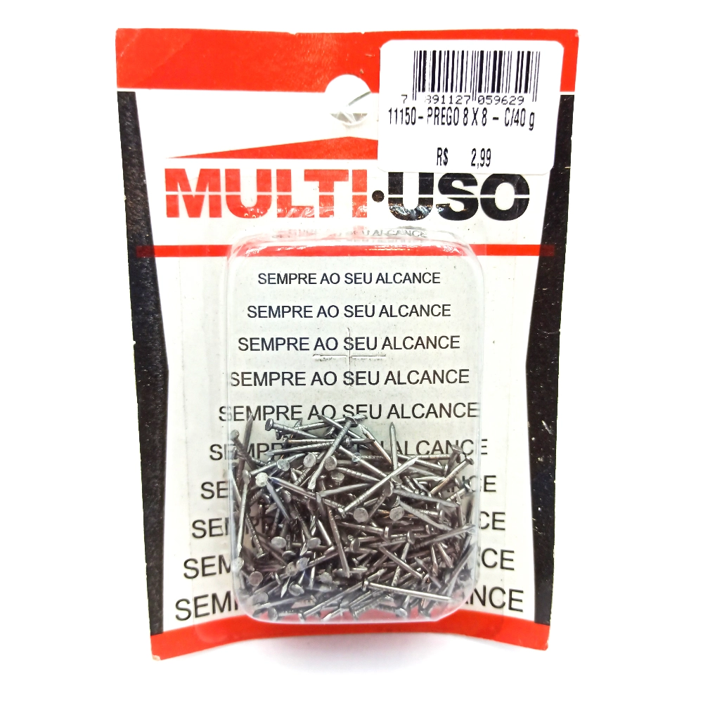 Prego Multi Uso 8x8 R 011150