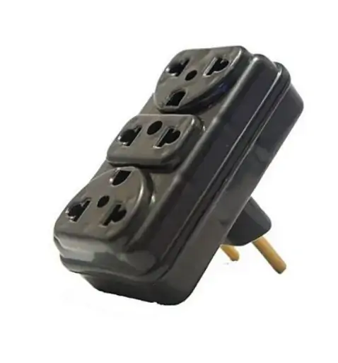 Adaptador 3 Saidas Reto