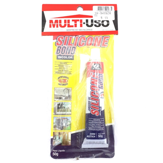 Cola Silicone Multi Uso 50g