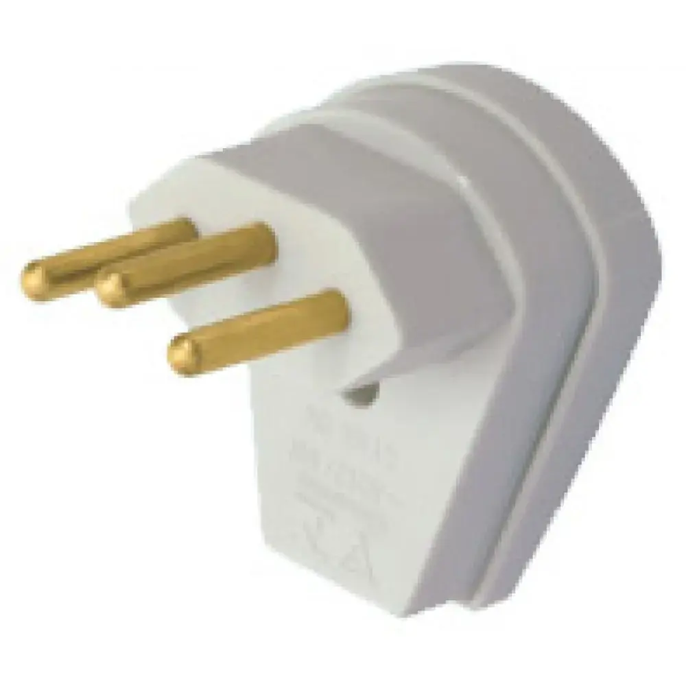Plugue Ac 2 Pinos Terra 20a Abnt 2056 Gigante Perlex