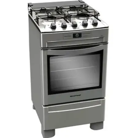 Brastemp Clean Bf050br Piso 4 Bocas Inox