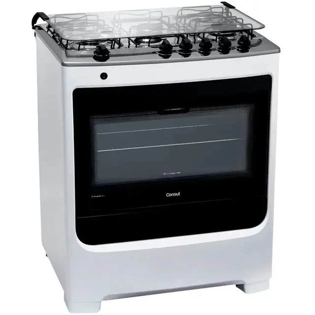 Fogão Com 5 Bocas Branco Consul Cfs5nab