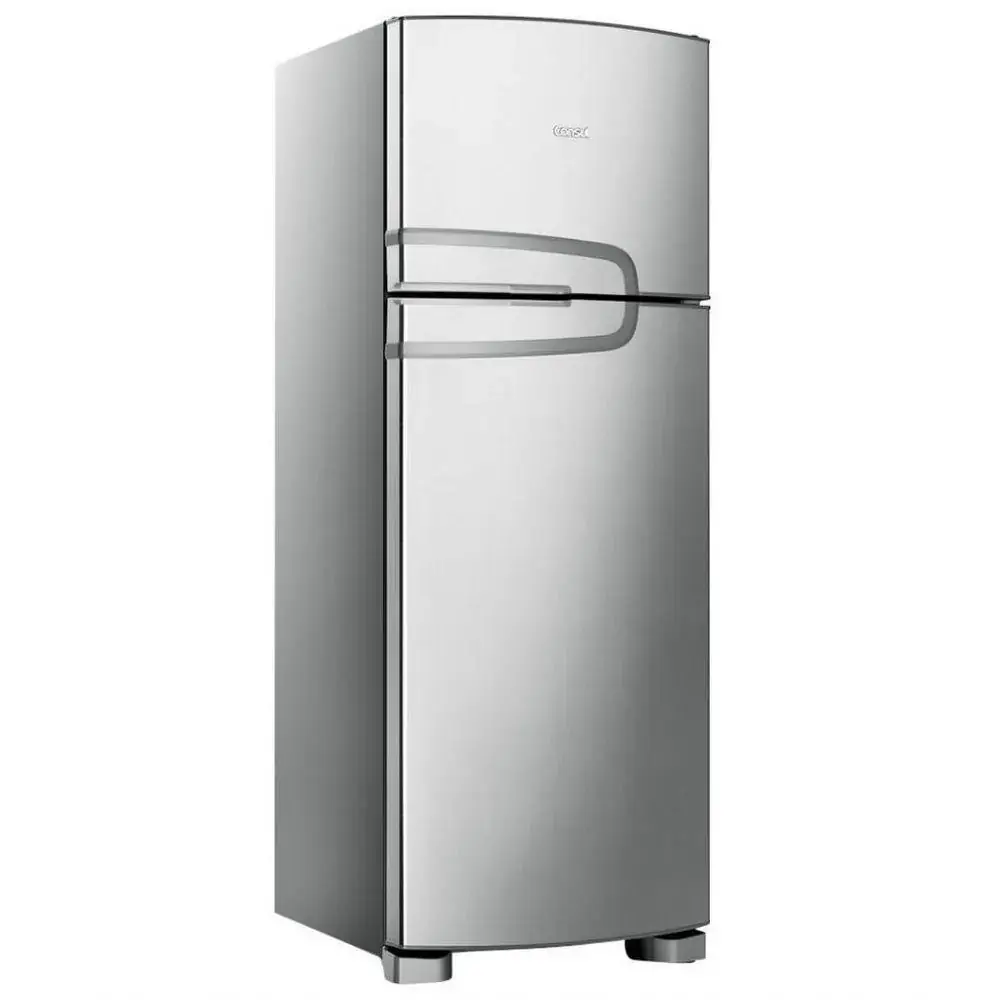 Geladeira 2 Portas 340L Frost Free Com Prateleiras Flex Crm39 Consul Platinum 220V