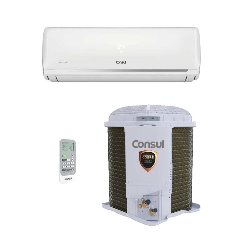 Evap Consul Inverter Cobre Branco 220v
