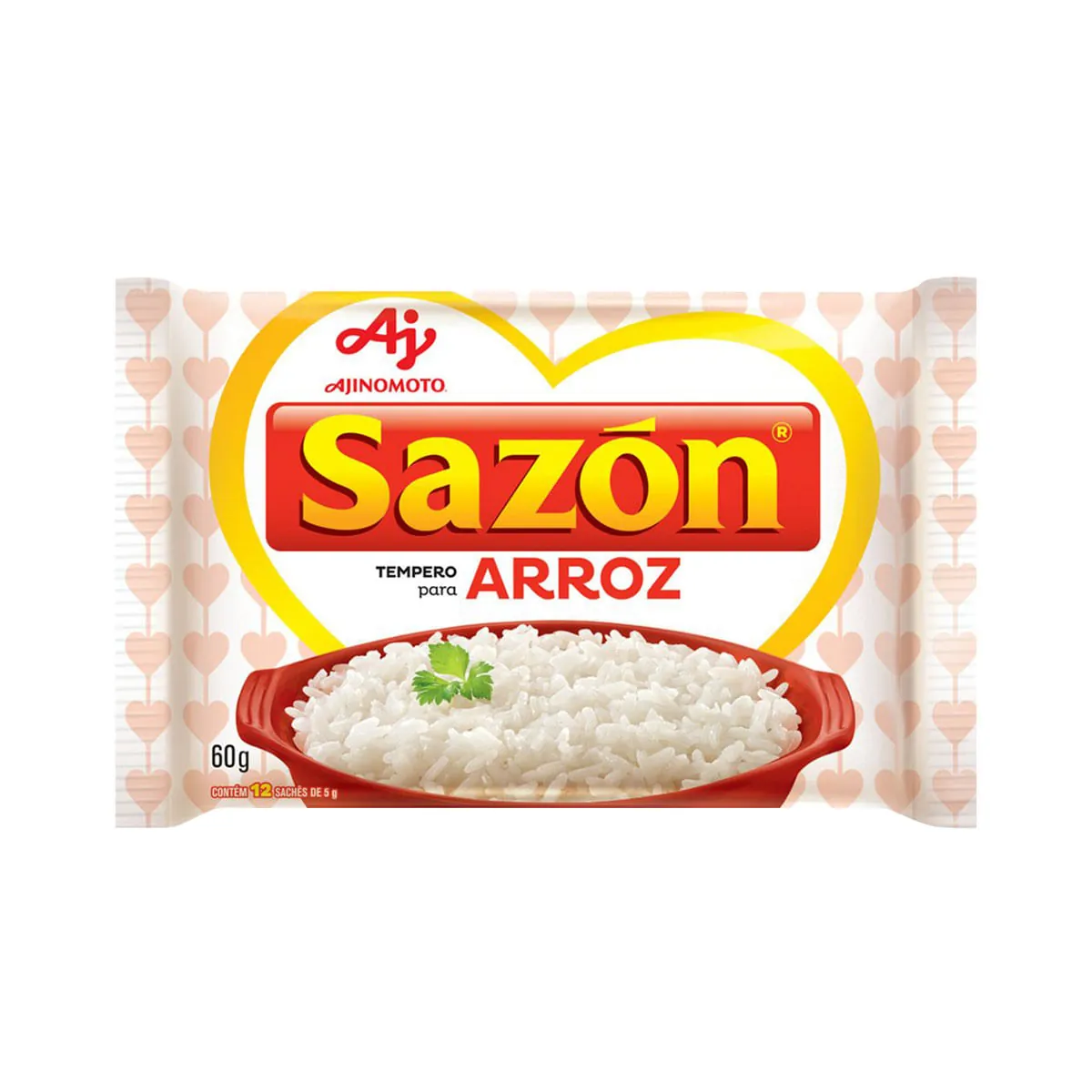 Tempero Pronto para Arroz com Sal Sazon 60g