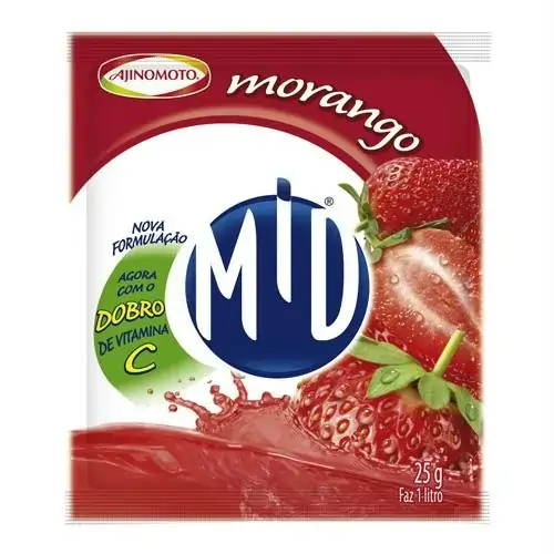 Suco Mid Morango